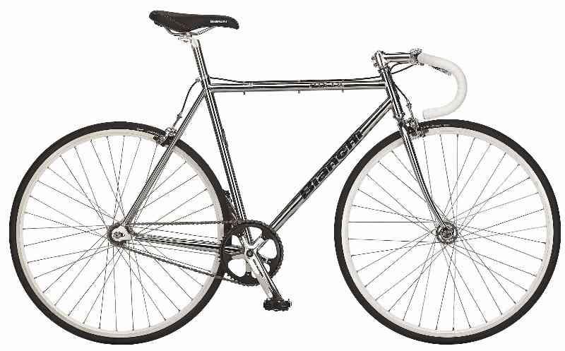 Bianchi Pista Steel 1g - Sølv Cykel