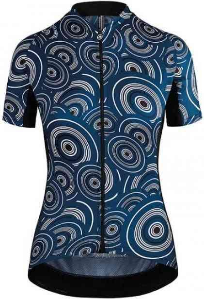 Assos Dame Cykeltrøje UMA GT Kortærmet Camou, Blå