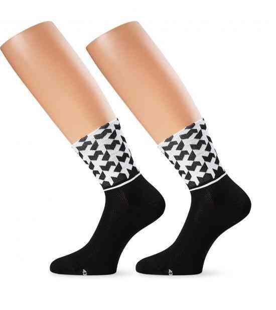 Assos MonogramSock EVO8 Strømper, Sort