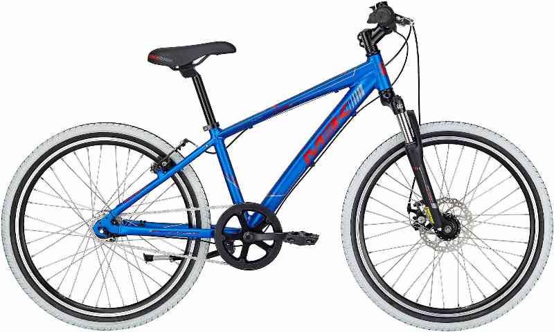 MBK MUD XP Dreng 7g 24" - Blå/Rød Cykel
