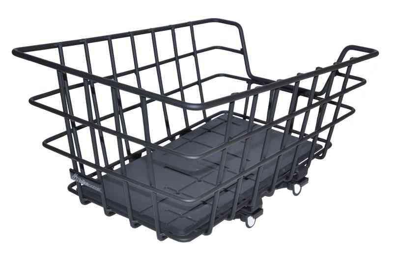 CykelPartner Herning Aluminium Kurv - Sort