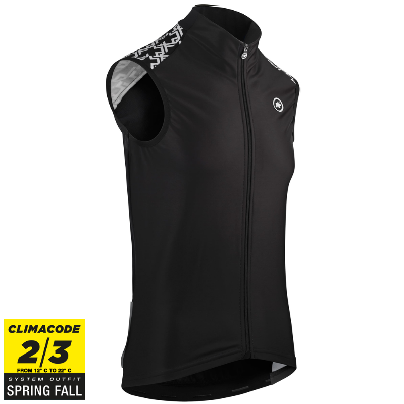 Assos Mille GT Efterår Forår Cykelvest, Sort