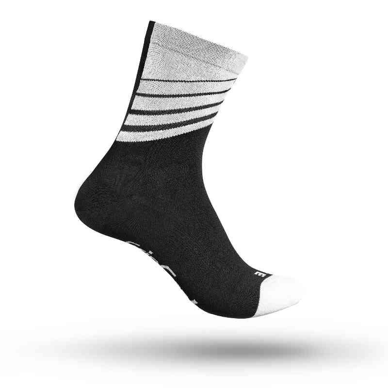 GripGrab Racing Striber Sokker - Sort