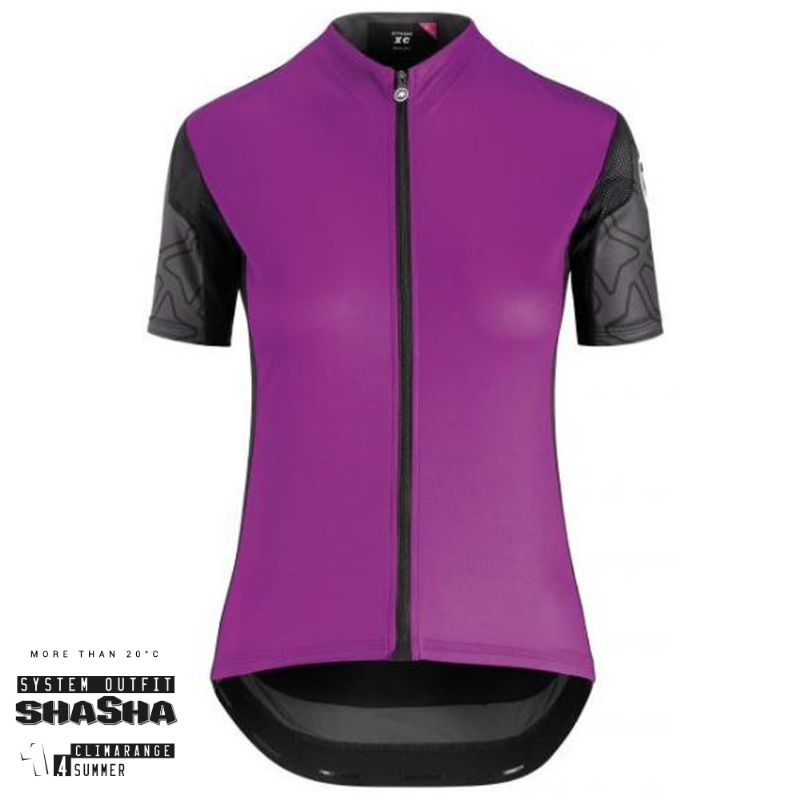 Assos Dame Cykeltrøje XC Korte Ærmer, Lilla