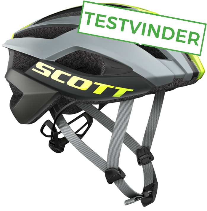 Scott ARX Plus Vejhjelm, Grå/Gul