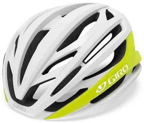 Giro Syntax Mips - Hvid og Gul Cykelhjelm