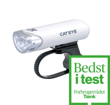 Cateye HL-EL135 Forlygte - Hvid (TESTVINDER)