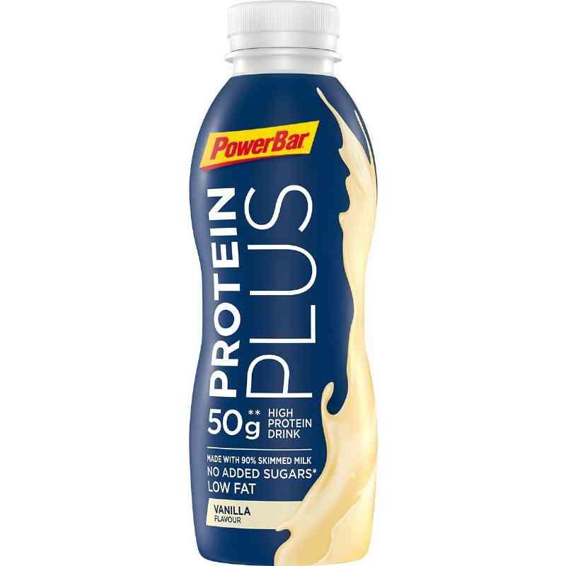 PowerBar Protein Plus - Højprotein Drik - Vanilje, 500 ml