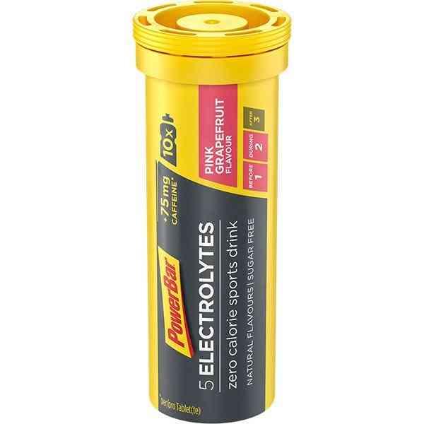 PowerBar Elektrolytter med Koffein - Pink Grapefruit