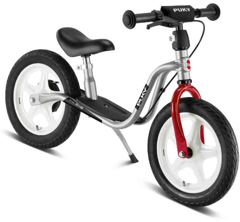 PUKY LR 1L BR Løbecykel med bremse, Sølv