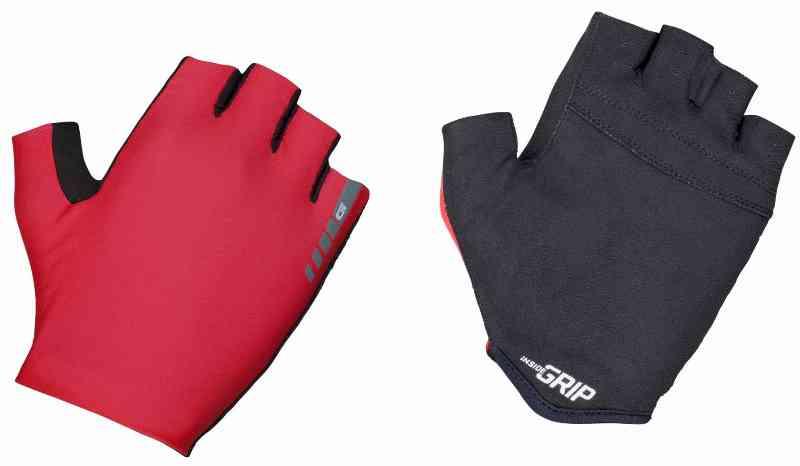 GripGrab Aerolite InsideGrip™ Kortfingerhandsker - Rød