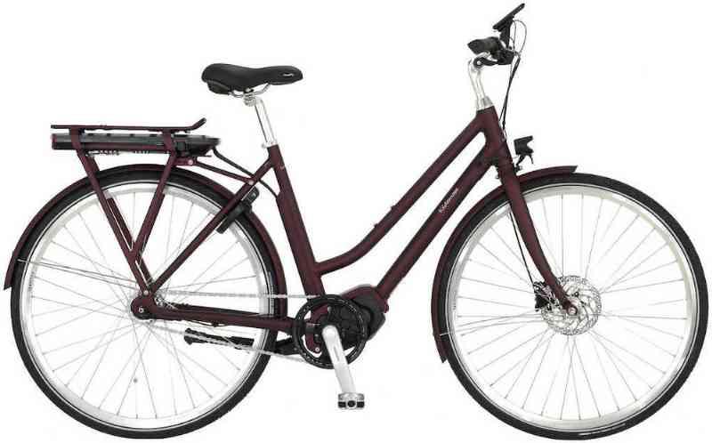 Kildemoes Urban Street Elcykel Dame 2022 - Bordeaux