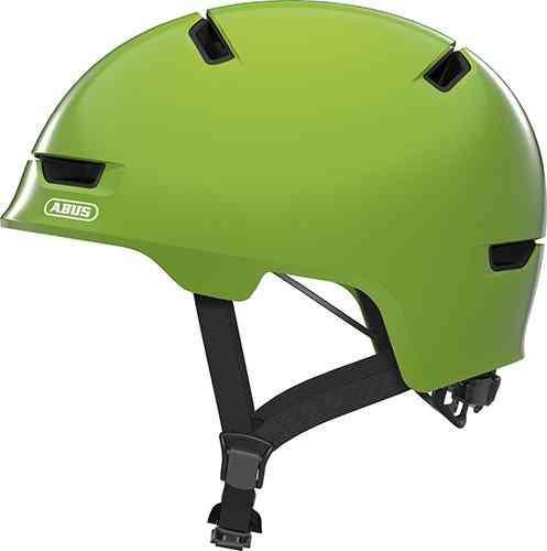 Abus Scraper Kid 3.0 cykelhjelm - Grøn farve