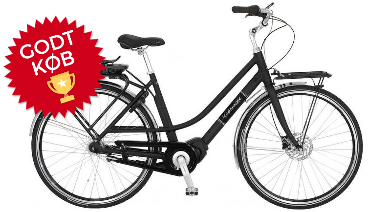 Kildemoes Urban City Elcykel Dame 2022 - Sort