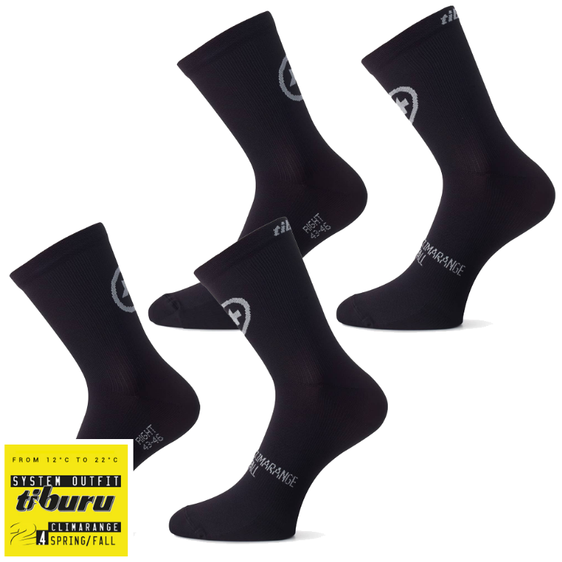 Assos TiburuSocks_Evo8 Strømper, Sort