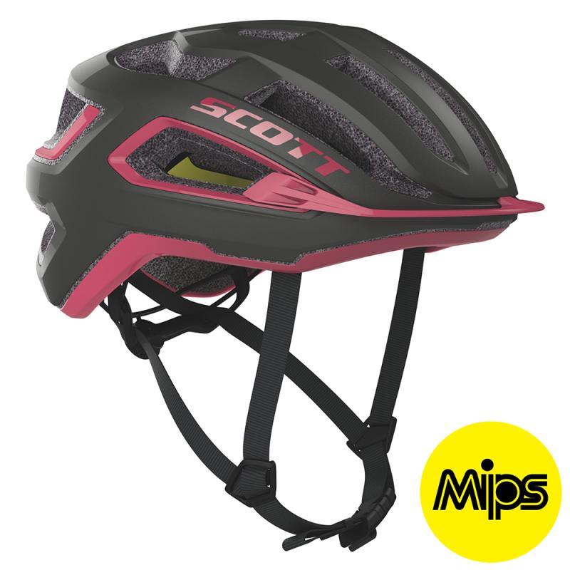 Scott ARX Plus (MIPS) Hjelm - Sort/Pink til Black Friday