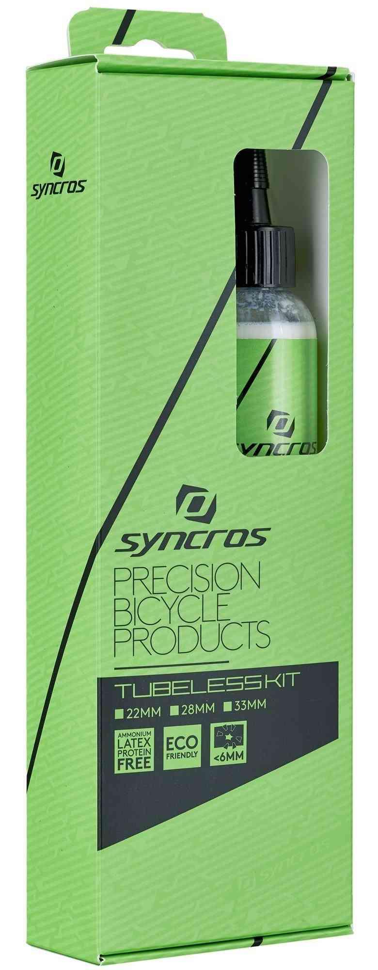 Syncros Tubeless Kit - 28mm Fælgtape & Ventiler