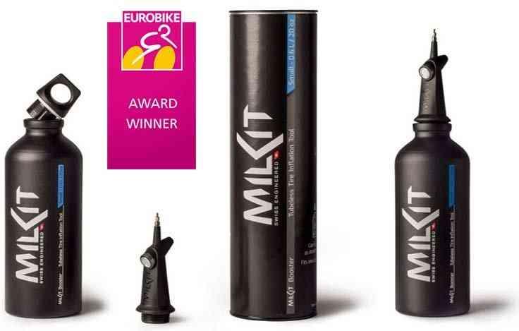Milkit Booster Tubeless/Mobil Pumpe 1L