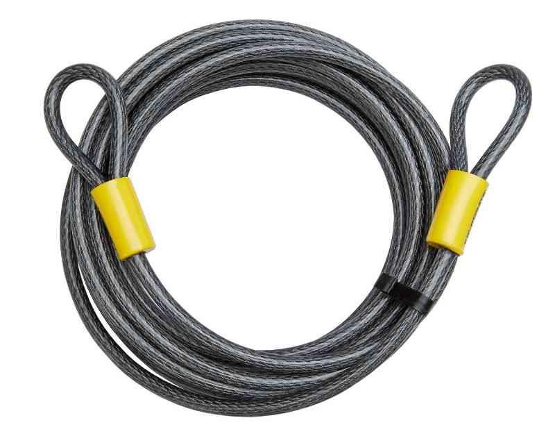 Kryptonite Wire med løkker 930 cm lang