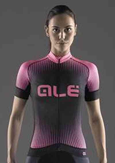 Alé PRR Jersey med Grafik - Pink Nominal