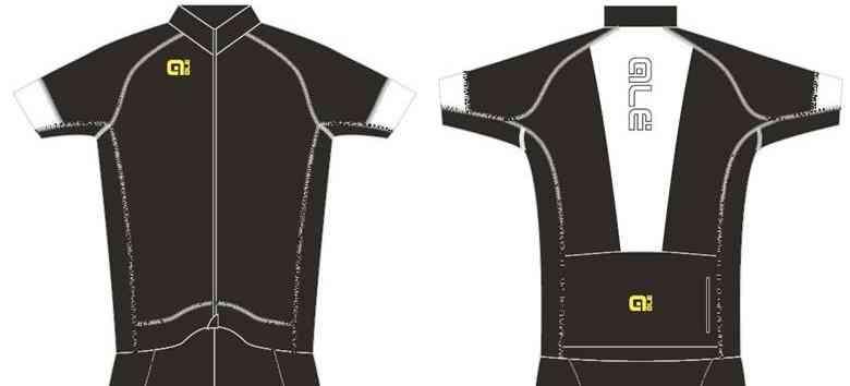 Alé PRR Dame Jersey - Sort