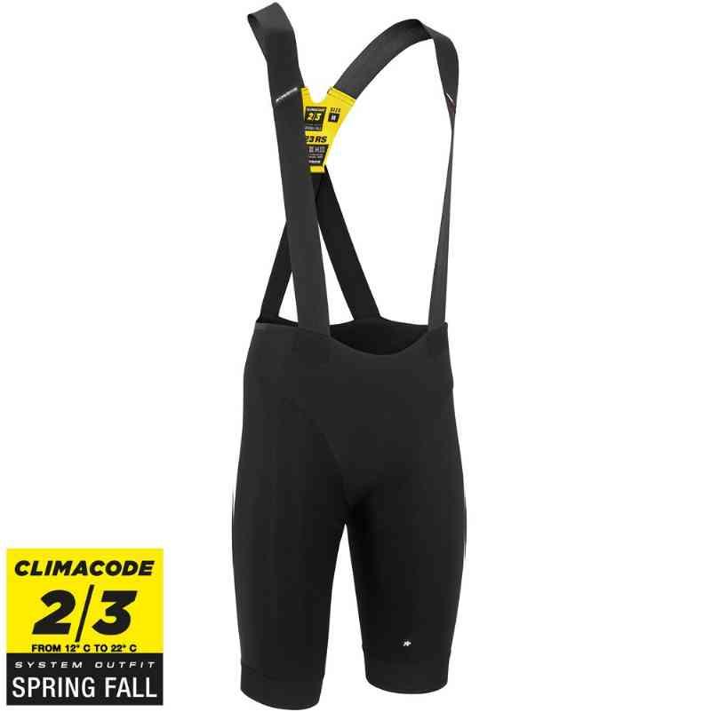 Assos Cykelbukser Equipe RS Spring Fall S9 Bibshorts - Sort