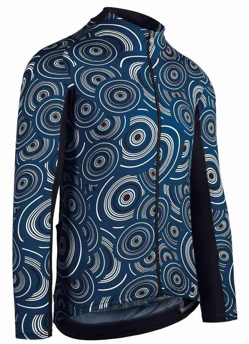 Assos Mille GT Sommer Cykeltrøje, caleum blå