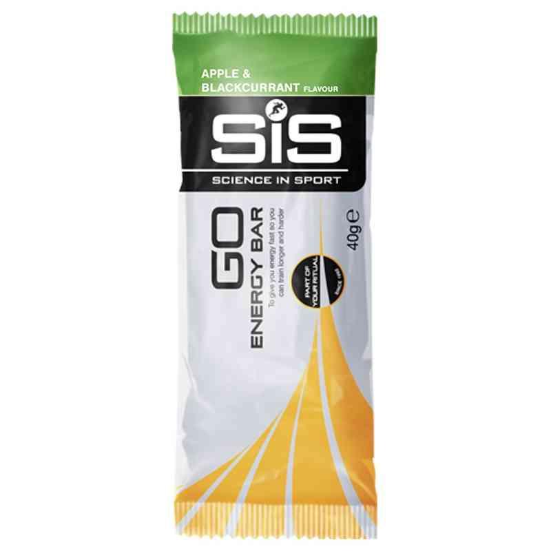 SIS GO Energibar Æble/Sorte Bær 40g