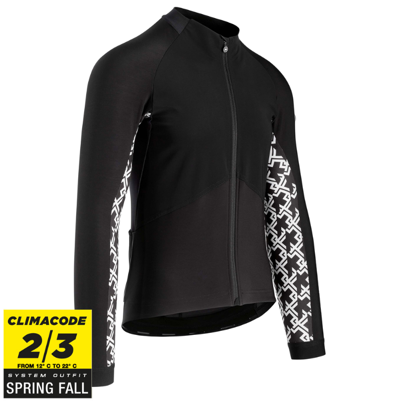 Assos Mille GT Vintercykeljakke, Sort/Mono