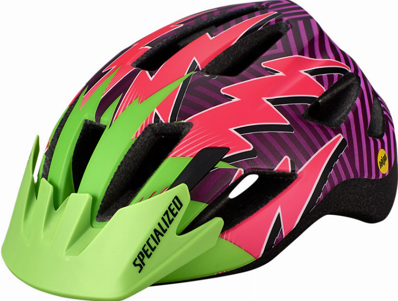 Specialized Shuffle Børnecykelhjelm med LED - Monster