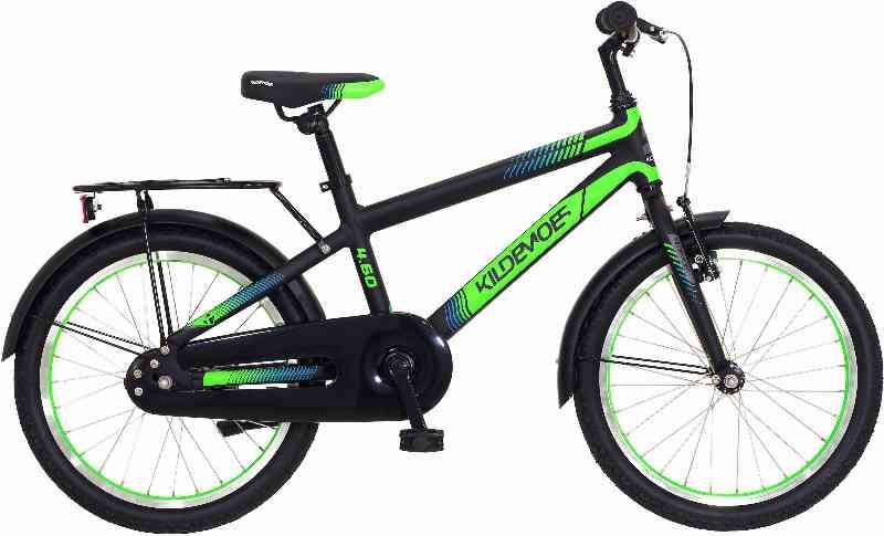 Kildemoes Bikerz 18" Dreng 2023 - Sort/Grøn Cykel