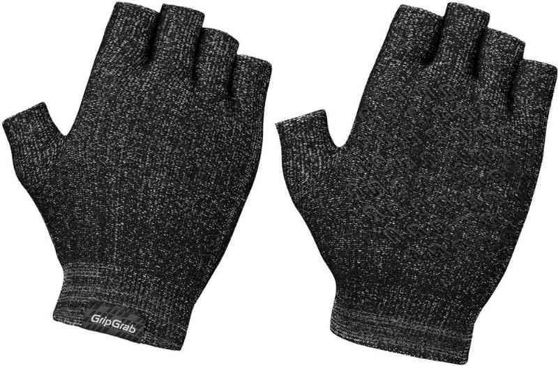 GripGrab Freedom Strikkede Cykelhandsker - Sort