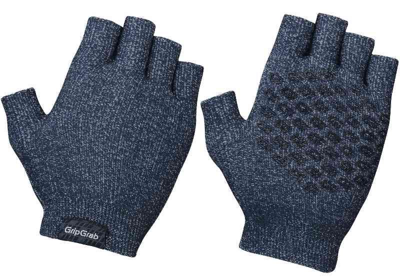 GripGrab Freedom Strikkede Kortfingret Handsker - Navy