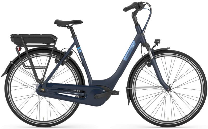 Gazelle Paris C7 HMB Elcykel til Dame - Blå