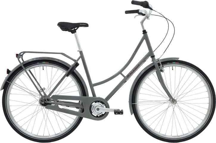 Raleigh Darlington Dame 3g 2023 - Grå (Udstillingsmodel)