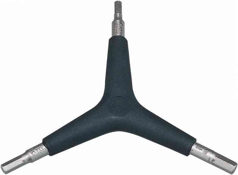 BBB Threestar Y-Nøgle 4/5/6 mm