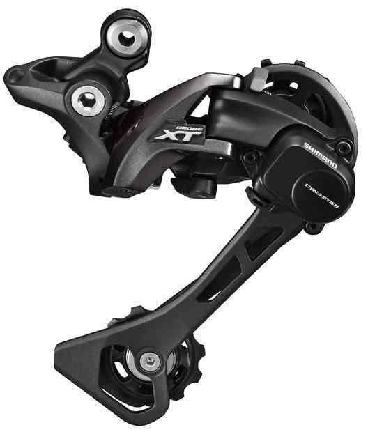 Shimano XT M8000 Shadow+ 11-speed Bagskifter Sort Lang