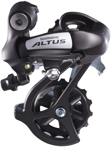 Shimano Altus Bagskifter RD-M310, Sort, 7/8-sp