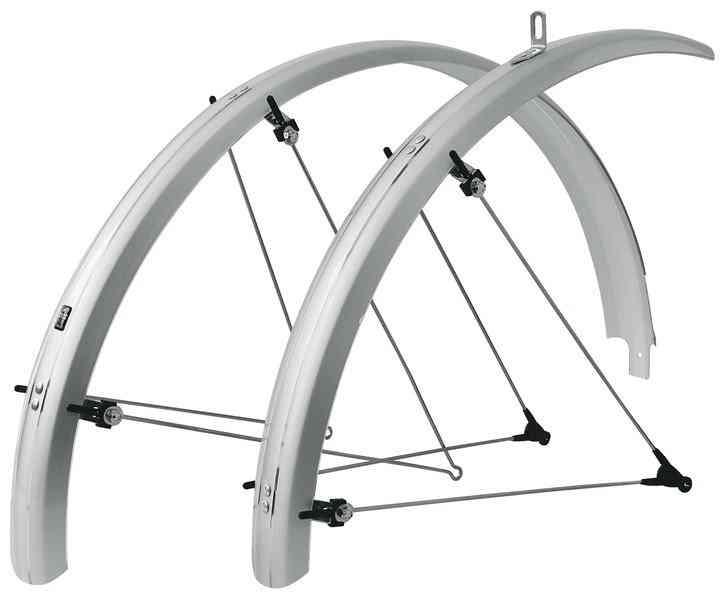 SKS Bluemels 700c x 45mm Trekking Skærmsæt Sølv