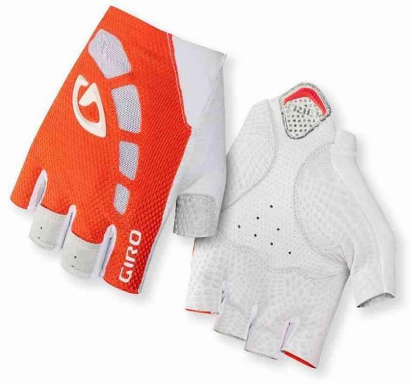 Giro ZERO FI Cykelhandsker - Orange og Hvid