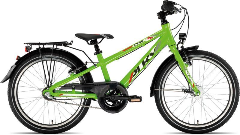 PUKY CYKEL 20-3 3g 20" Dreng, Grøn