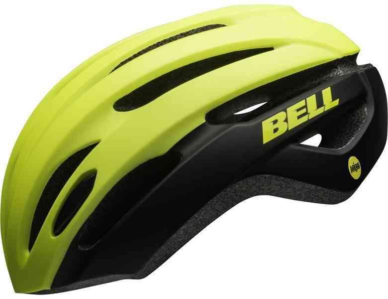Bell Avenue MIPS - Sort og Gul Cykelhjelm