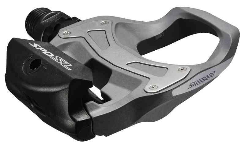 Shimano SPD-SL PD-R550 LVG Racerpedal med klamper - Grå