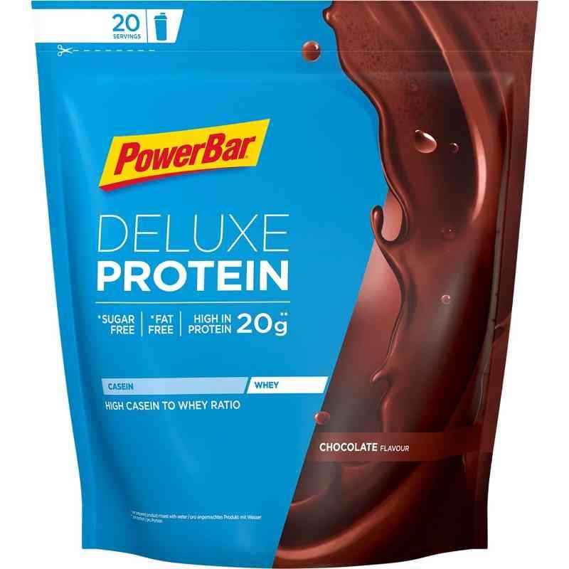Powerbar Protein Deluxe 80% - Chokoladepulver 500g