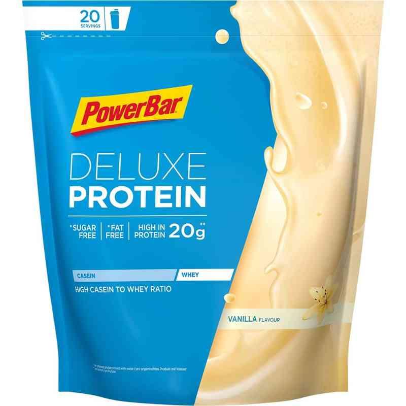 Powerbar Protein Deluxe 80% - Vaniljeproteinpulver 500g