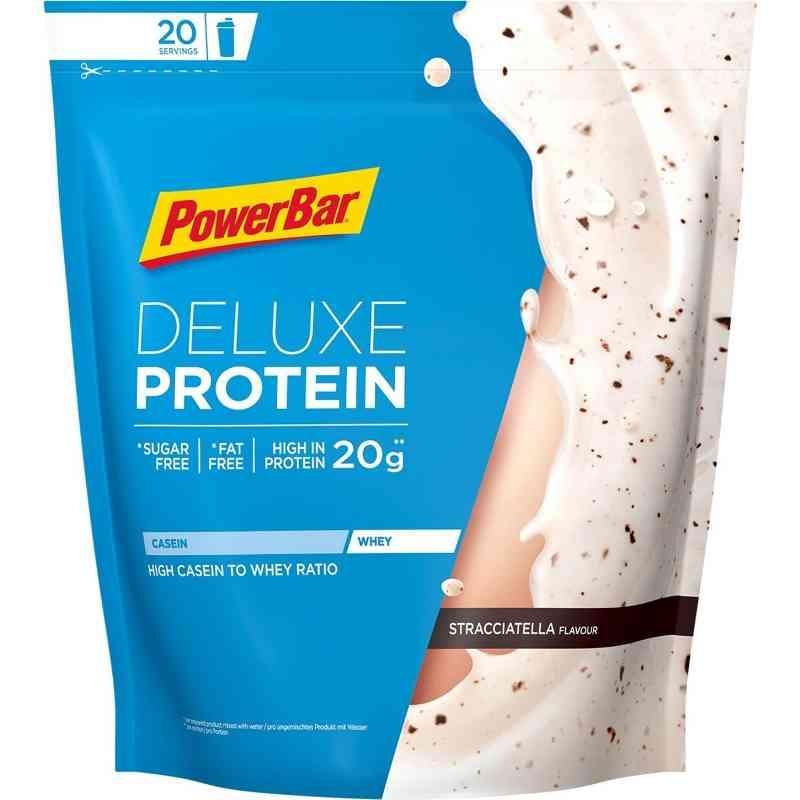 Powerbar Protein Deluxe 80% - Stracciatella Pulver 500g