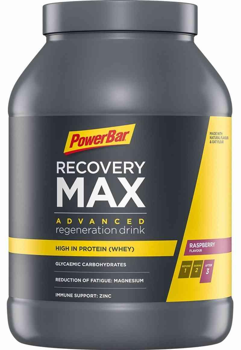 Powerbar Recovery Max - Hindbær - 1144g