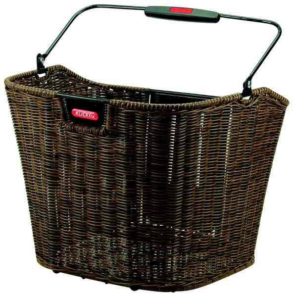 Klickfix Tructura Brun Rattan 16L Opbevaringskurv