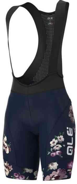 Alé Dame Bibshorts PRR Fiori - Blå Grafik