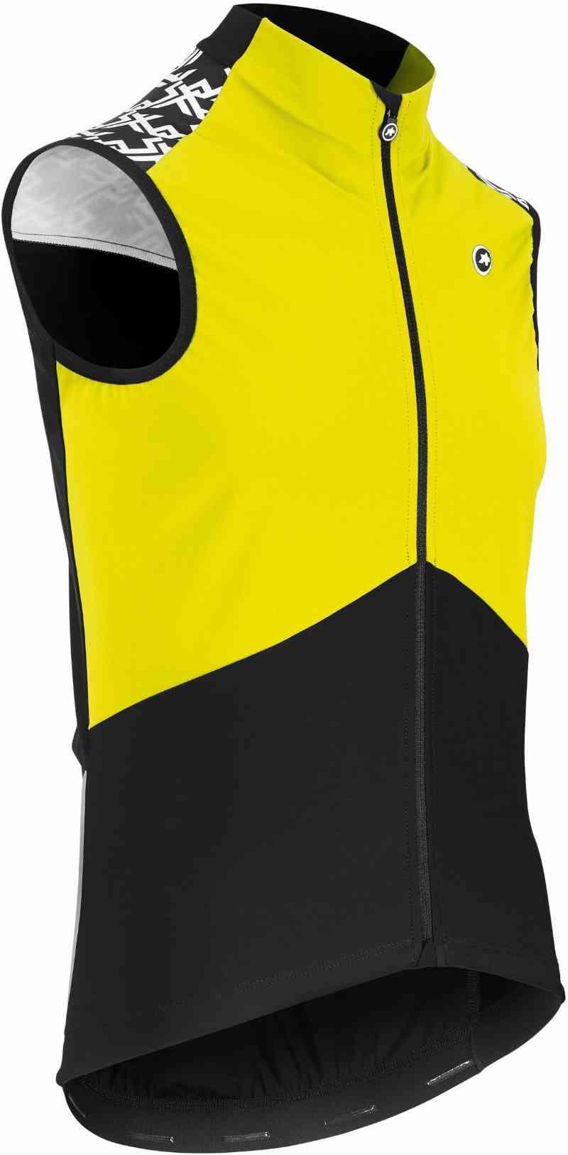 Assos Mille GT Cykelvest, Gul/Sort